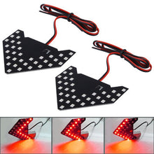 Load image into Gallery viewer, Universal Amber Sequential Blue 33 LED 3528 SMD Arrows Light for Car Side Mirror Turn Signal , S-CMS-0160BE, S-CMS-0160R, S-CMS-0160Y
