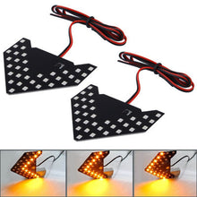 Load image into Gallery viewer, Universal Amber Sequential Blue 33 LED 3528 SMD Arrows Light for Car Side Mirror Turn Signal , S-CMS-0160BE, S-CMS-0160R, S-CMS-0160Y