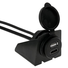 Load image into Gallery viewer, USB 2.0 &amp; HDMI (Type-A) Male to Female Extension Cable, Length: 2m, USB 2.0 &amp; HDMI (Type-A) Male to Female
