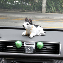 Load image into Gallery viewer, Lovely Husky Nodding Dog for Car Decoration, Husky