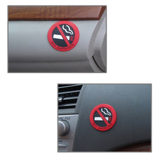 Load image into Gallery viewer, 3 pcs Car Decoration No Smoking Sign Sticker, Size: 5x5 cm, No Smoking
