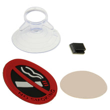 Load image into Gallery viewer, 3 pcs Car Decoration No Smoking Sign Sticker, Size: 5x5 cm, No Smoking