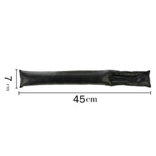Load image into Gallery viewer, 2 PCS Leather Car Seat Gap Filler, Size: 45x7x4.5cm