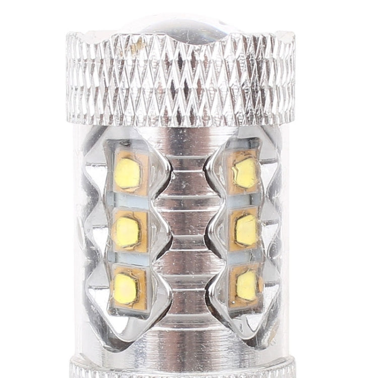 1156/BA15S 80W 800LM 6500K White Light 16-3535-LEDs Car Backup Light , Constant Current , DC12-24V, 1156  80W