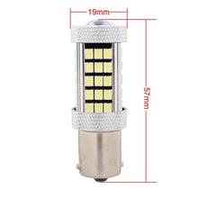 Load image into Gallery viewer, 2 PCS 1156/BA15S 12.6W 630LM 6500K White Light 2835 SMD 66 LED Car Brake / Steering Light, DC12V, 1156
