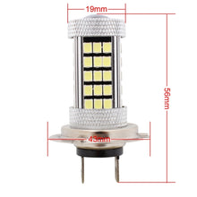 Load image into Gallery viewer, 2 PCS H7 12.6W 630LM 6500K White Light 2835 SMD 66 LED Car Fog Light,  DC12V, H7