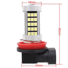 Load image into Gallery viewer, 2 PCS H11 12.6W 630LM 6500K White Light 2835 SMD 66 LED Car Fog Light,  DC12V, H11