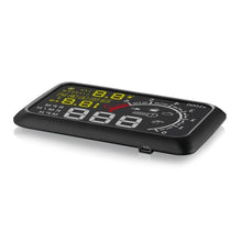 Load image into Gallery viewer, X3 Bluetooth 5.5 inch Car OBDII / EUOBD HUD Vehicle-mounted Head Up Display Security System, Support Speed &amp; Fuel Consumption, Overspeed Alarm, Water Temperature, etc, X3 5.5 inch