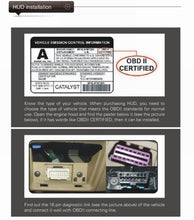 Load image into Gallery viewer, X3 Bluetooth 5.5 inch Car OBDII / EUOBD HUD Vehicle-mounted Head Up Display Security System, Support Speed &amp; Fuel Consumption, Overspeed Alarm, Water Temperature, etc, X3 5.5 inch