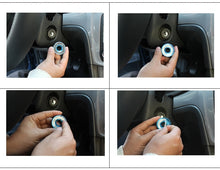 Load image into Gallery viewer, Aluminum Alloy Ignition Key Ring for AUDI A1 &amp; A3 &amp; A4L &amp; TT, VW, POLO, Inside Diameter: about 14cm, Random Color Delivery, For AUDI A1 &amp; A3 &amp; A4L &amp; TT, VW, POLO