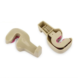 1 Pair Hidden Type Car Hook, Hidden Type Car Hook(Green), Hidden Type Car Hook(Khaki), Hidden Type Car Hook(Blue), Hidden Type Car Hook(Black)