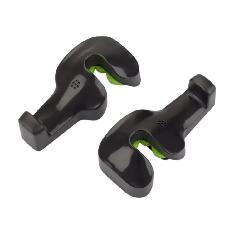 1 Pair Hidden Type Car Hook, Hidden Type Car Hook(Green), Hidden Type Car Hook(Khaki), Hidden Type Car Hook(Blue), Hidden Type Car Hook(Black)