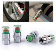 Load image into Gallery viewer, 4 PCS 2.4 Bar Tire Pressure Detection Screw Cap, Tire Pressure Detection Screw Cap
