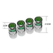 Load image into Gallery viewer, 4 PCS 2.4 Bar Tire Pressure Detection Screw Cap, Tire Pressure Detection Screw Cap