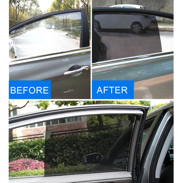 2 PCS Car Styling UV Protection Electrostatic Stickers, UV Protection