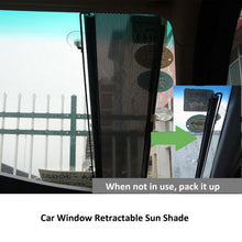 Load image into Gallery viewer, Retractable Car Window Sun Shade for Automobile Front Windshield, Size: 125cm x 58cm, Random Color Delivery, 125cm x 58cm