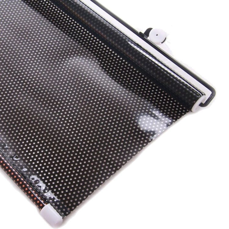 Retractable Car Window Sun Shade for Automobile Front and Back Windshield, Size: 125cm x 50cm, Random Color Delivery, 125cm x 50cm