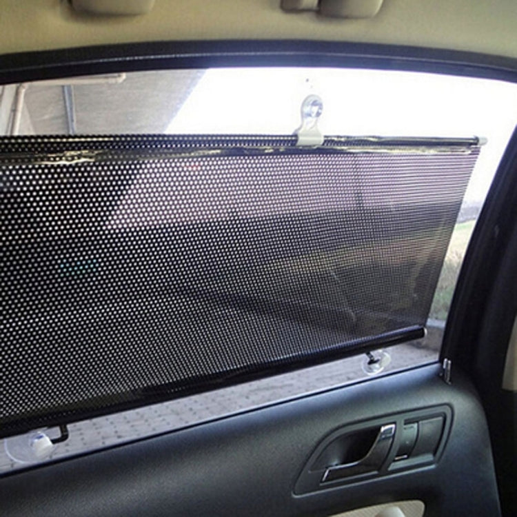 Retractable Car Sun Shade for Automobile Side Window, Size: 60cm x 40cm, Random Color Delivery, 60cm x 40cm