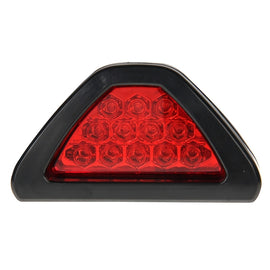 12-LED Rear Tail Warning Brake Light for DC 12V Cars, 12-LED Red Light, White Light