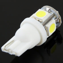 Load image into Gallery viewer, T10 5 LED 5050 SMD Car Signal Light Bulb, Pair, Pair, Red, Pair, Pink, Pair,Blue, Pair, Green, Pair, Yellow