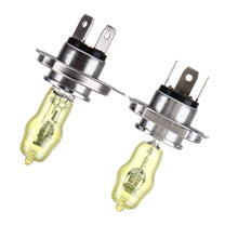Load image into Gallery viewer, H4 Xenon Pure Yellow Bulbs, 12V 100/90W, H4 100/90W