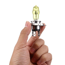 Load image into Gallery viewer, H4 Xenon Pure Yellow Bulbs, 12V 100/90W, H4 100/90W
