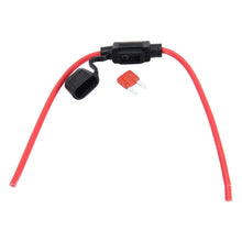 Load image into Gallery viewer, Waterproof Fuse Box Fuse Holder with Wire, DC12V, Small Size