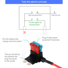 Load image into Gallery viewer, Add-A-Circuit TAP Adapter ATM APM Blade Auto Fuse Holder (Medium Size), Medium Size