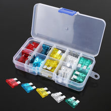 Load image into Gallery viewer, 50 PCS 10A / 15A / 20A / 25A / 30A Blade Fuses Set for Car Vehicle, 50 PCS