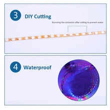 Load image into Gallery viewer, 5 PCS Normally-on Style 45 LED 3528 SMD Waterproof Flexible Car Strip Light for Car Decoration, DC 12V, Length: 45cm, 45cm+Dark Blue, 45cm+Green, 45cm+Ice blue, 45cm+Pink, 45cm+Red, 45cm+White, 45cm+Yellow