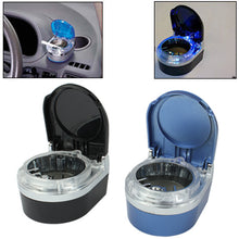 Load image into Gallery viewer, Portable LED Light Travel Car Vehicle Automobile Cigarette Ash Tray Ashtray (Random Color Delivery), LED Car  Ashtray