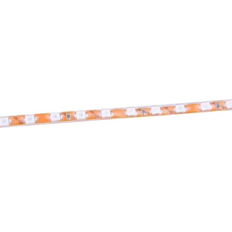 5 PCS Flow Style 45 LED 3528 SMD Waterproof Flexible Car Strip Light for Car Decoration, DC 12V, Length: 45cm, 45cm Dark Blue, 45cm Green, 45cm Ice Blue, 45cm Pink, 45cm Red, 45cm White, 45cm Yellow