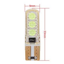 Load image into Gallery viewer, 10 PCS T10 3W 300LM Silicone 6 LED SMD 5050 Car Clearance Lights Lamp, DC 12V, 6 LED SMD 5050, 6  SMD 5050 LEDs, 6 SMD 5050 LEDs