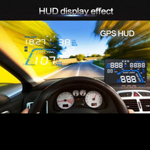 Load image into Gallery viewer, Q7 5.5 inch Car GPS HUD Vehicle-mounted Head Up Display Security System, Support Speed &amp; Real Time &amp; Altitude &amp; Over Speed Alarm &amp; Satellite Number, etc., Q7