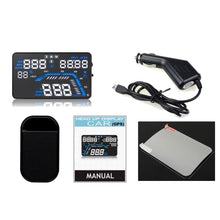 Load image into Gallery viewer, Q7 5.5 inch Car GPS HUD Vehicle-mounted Head Up Display Security System, Support Speed &amp; Real Time &amp; Altitude &amp; Over Speed Alarm &amp; Satellite Number, etc., Q7