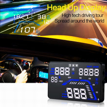 Load image into Gallery viewer, Q7 5.5 inch Car GPS HUD Vehicle-mounted Head Up Display Security System, Support Speed &amp; Real Time &amp; Altitude &amp; Over Speed Alarm &amp; Satellite Number, etc., Q7