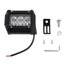 Load image into Gallery viewer, 18W  6 LED White Light Floodlight Engineering Lamp / Waterproof IP67 SUVs Light, DC 10-30V, 6 LED Floodlight