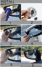 Load image into Gallery viewer, 3R-033 Car Blind Spot Rear View Wide Angle Mirror, Diameter: 9.5cm, 3R-033