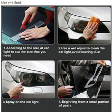 Load image into Gallery viewer, 3D Effect Cat Eye Car Head Light Film Taillight Vinyl Film, Size: 30cm x 100cm