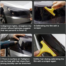 Load image into Gallery viewer, 3D Effect Cat Eye Car Head Light Film Taillight Vinyl Film, Size: 30cm x 100cm