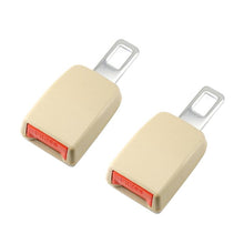 Load image into Gallery viewer, 2 PCS Universal Car Seat Belt Extension Buckle, (Black), (Khaki), (Grey)
