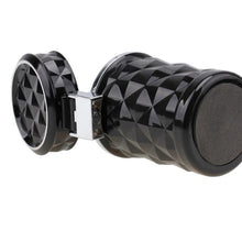 Load image into Gallery viewer, Diamond Facets Car Ashtray with LED Light, with LED Light(Dark Red), with LED Light(Black), with LED Light(White)