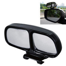 Load image into Gallery viewer, Left Side Rear View Blind Spot Mirror Universal adjustable Wide Angle Auxiliary Mirror, 3R-027L(Black), 3R-027L