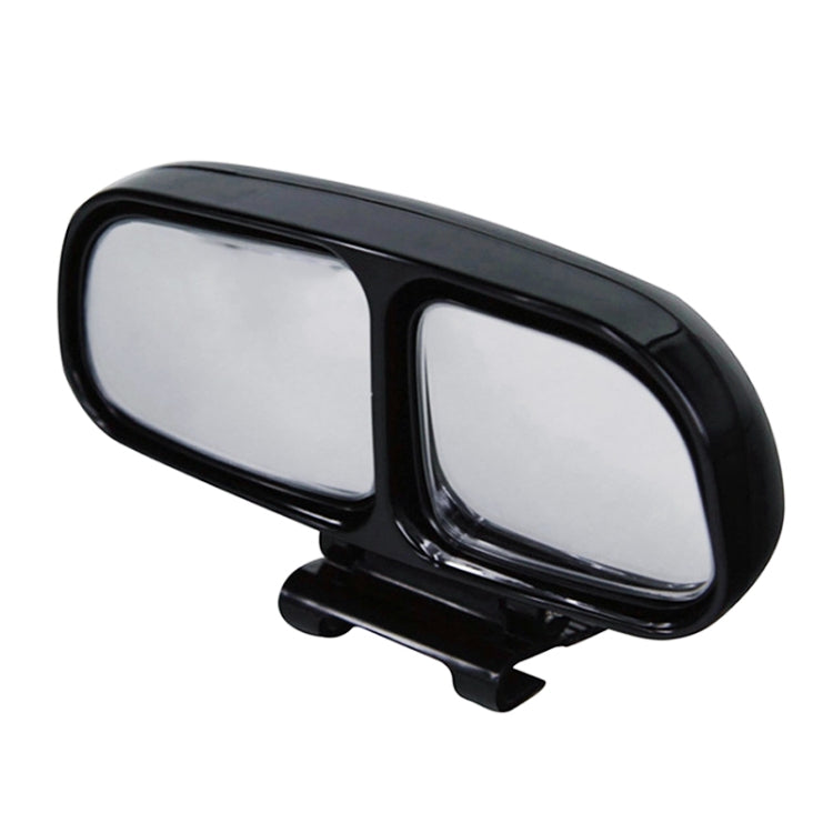 Left Side Rear View Blind Spot Mirror Universal adjustable Wide Angle Auxiliary Mirror, 3R-027L(Black), 3R-027L