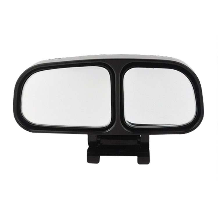 Left Side Rear View Blind Spot Mirror Universal adjustable Wide Angle Auxiliary Mirror, 3R-027L(Black), 3R-027L