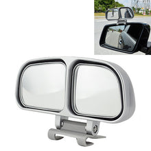 Load image into Gallery viewer, Left Side Rear View Blind Spot Mirror Universal adjustable Wide Angle Auxiliary Mirror, 3R-027L(Black), 3R-027L
