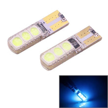 Load image into Gallery viewer, 2 PCS T10 2W 120-140LM 6 LED Ice Blue 5050 LED Brake Light for Vehicles, DC12V, 6 5050 LEDs, 6 LED 5050 LEDs, 6  5050 LEDs