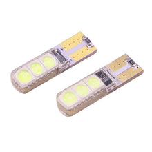 Load image into Gallery viewer, 2 PCS T10 2W 120-140LM 6 LED Ice Blue 5050 LED Brake Light for Vehicles, DC12V, 6 5050 LEDs, 6 LED 5050 LEDs, 6  5050 LEDs