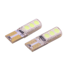 Load image into Gallery viewer, 2 PCS T10 2W 120-140LM 6 LED Ice Blue 5050 LED Brake Light for Vehicles, DC12V, 6 5050 LEDs, 6 LED 5050 LEDs, 6  5050 LEDs