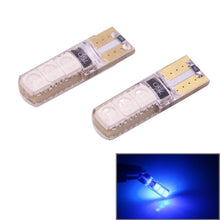 Load image into Gallery viewer, 2 PCS T10 2W 120-140LM 6 LED Ice Blue 5050 LED Brake Light for Vehicles, DC12V, 6 5050 LEDs, 6 LED 5050 LEDs, 6  5050 LEDs